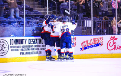 Wranglers remain perfect at home with 4-to-2 win over Ice Rays