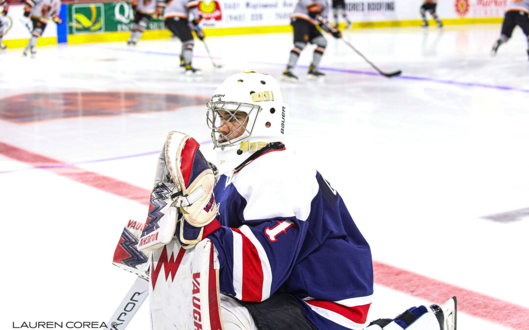 Wranglers find shutdown goaltending, veteran leadership from Max Gutjahr