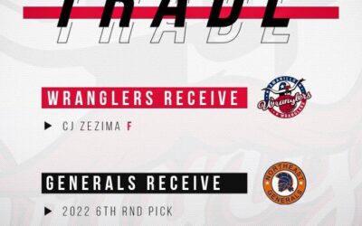 Wranglers acquire CJ Zezima from Northeast Generals