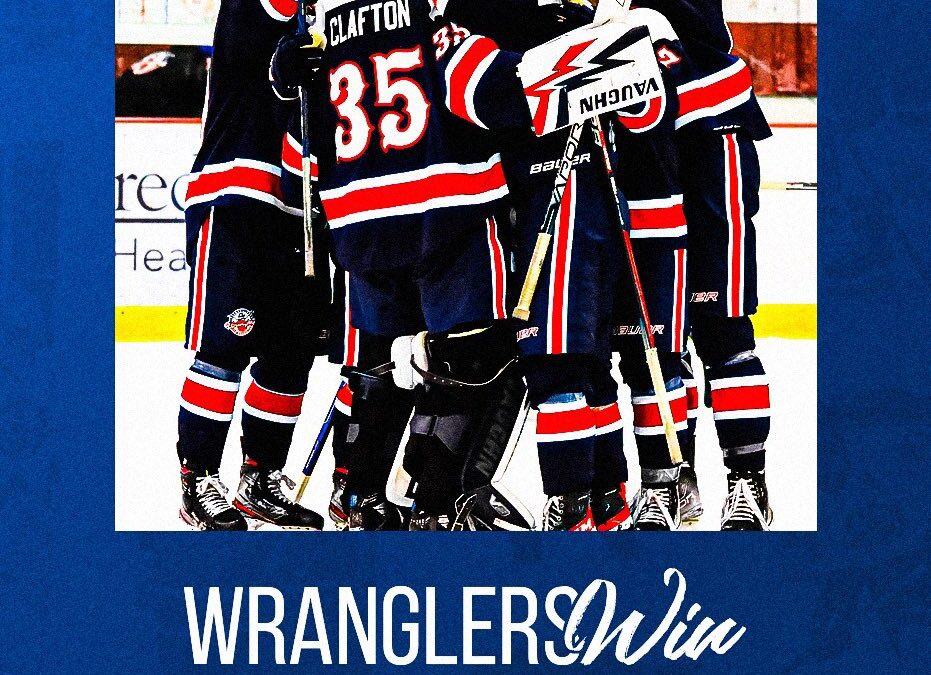 Four Wranglers score first NAHL goals in 5-to-1 win over Brown Bears