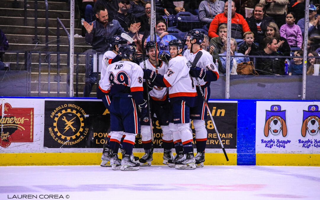 Wranglers offense comes alive in sweep of Ice Rays