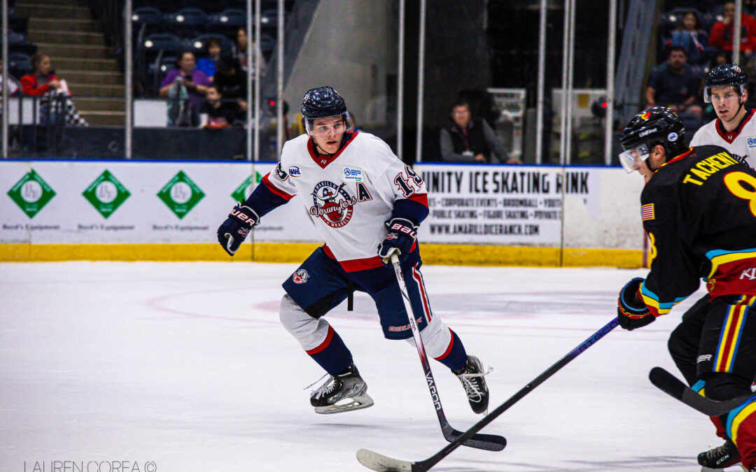 Gagnon Nets Overtime Winner as Wranglers Outlast Grit 7-6