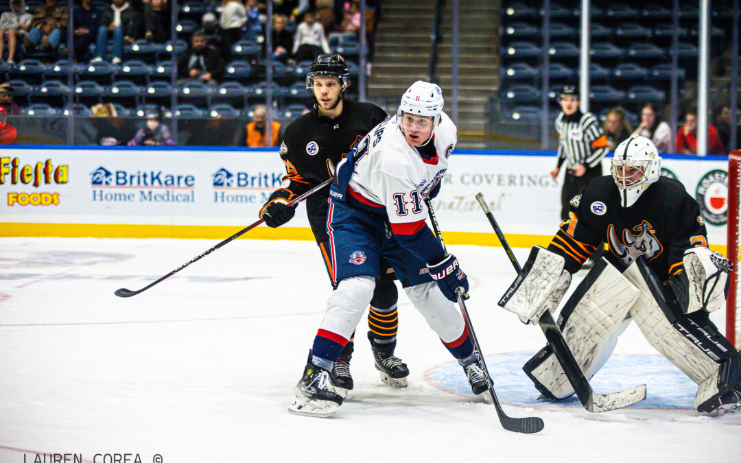 Hughes’ 33 Save Shutout Powers Rhinos Past Wranglers