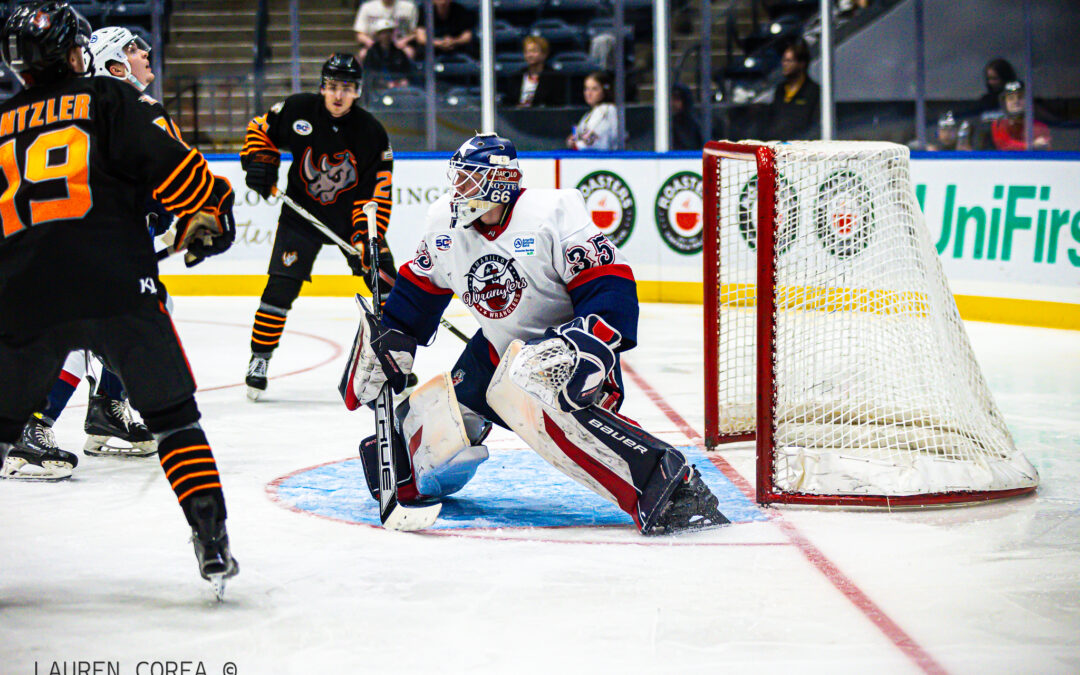 Ice Wolves win Goaltending Duel 2-1 in Overtime