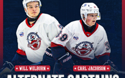 Jacobson and Welburn Named Alternate Captains