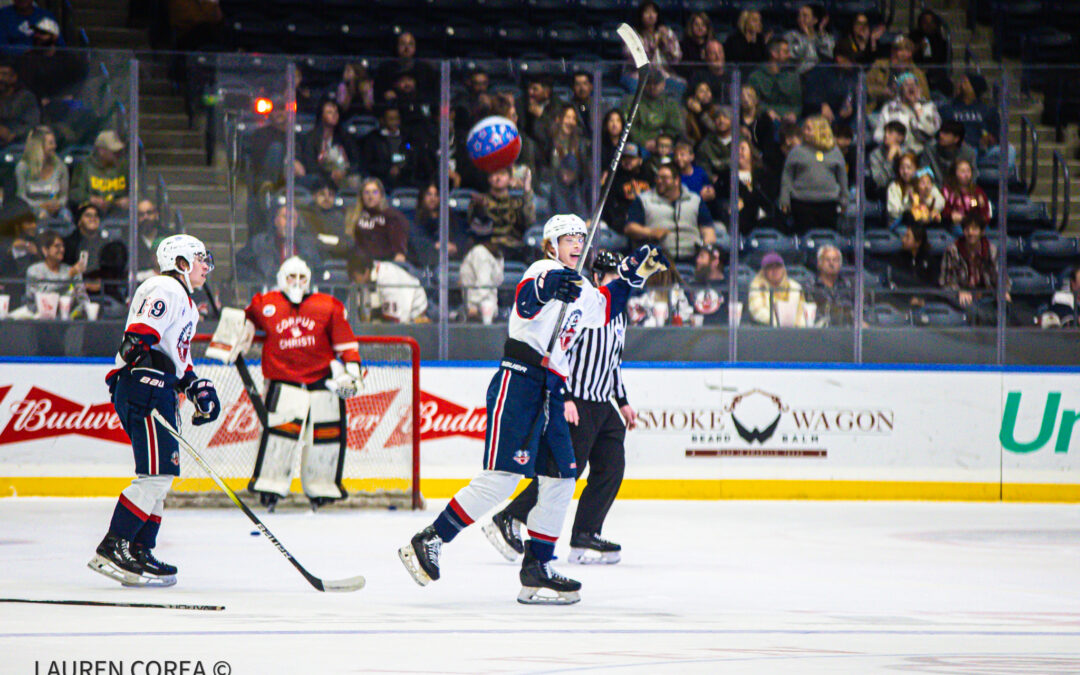 Wranglers Down IceRays 6-3 in Season Series Finale
