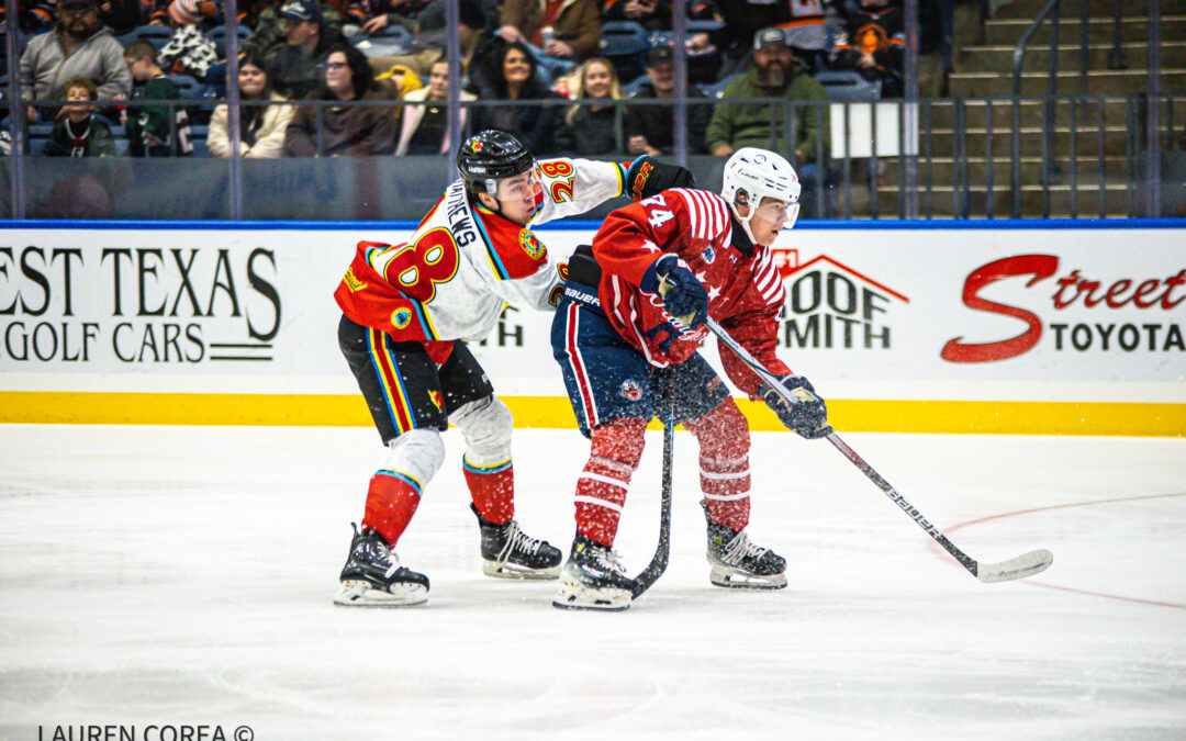 Ice Wolves Blank Wranglers 4-0 in Albuquerque