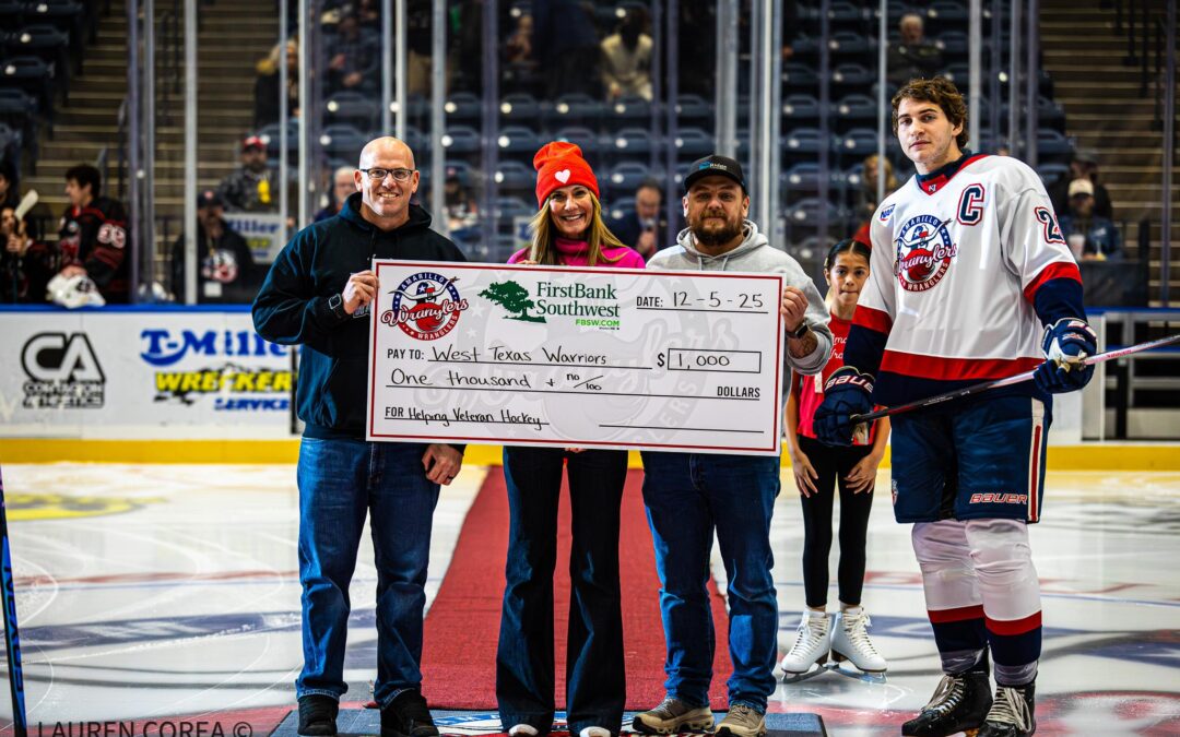 Five Local Charities Receive Donations from Military Appreciation Night